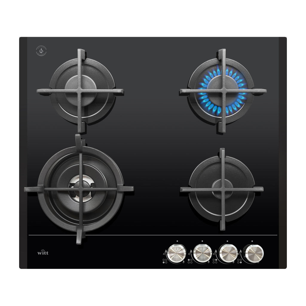 Witt WGH 604 GOG  Gas hob Black