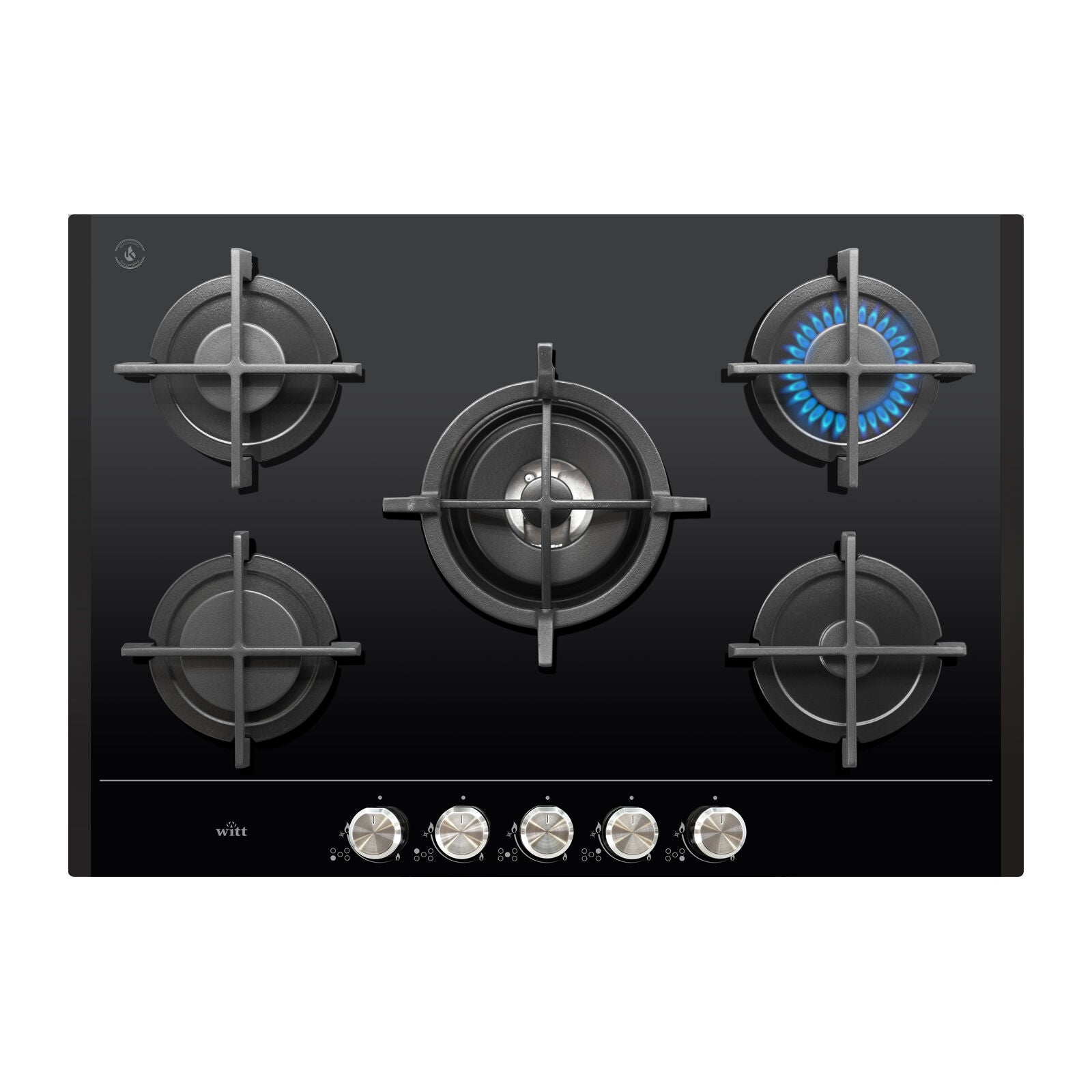 Witt WGH 755 GOG Gas hob Black