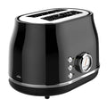Witt Premium Retro Toaster Black