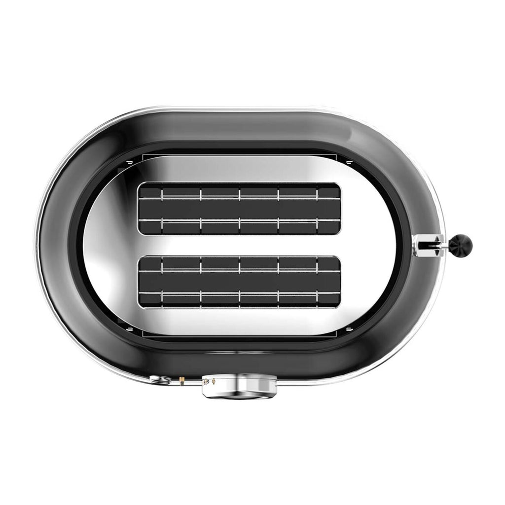 Witt Premium Retro Toaster Black