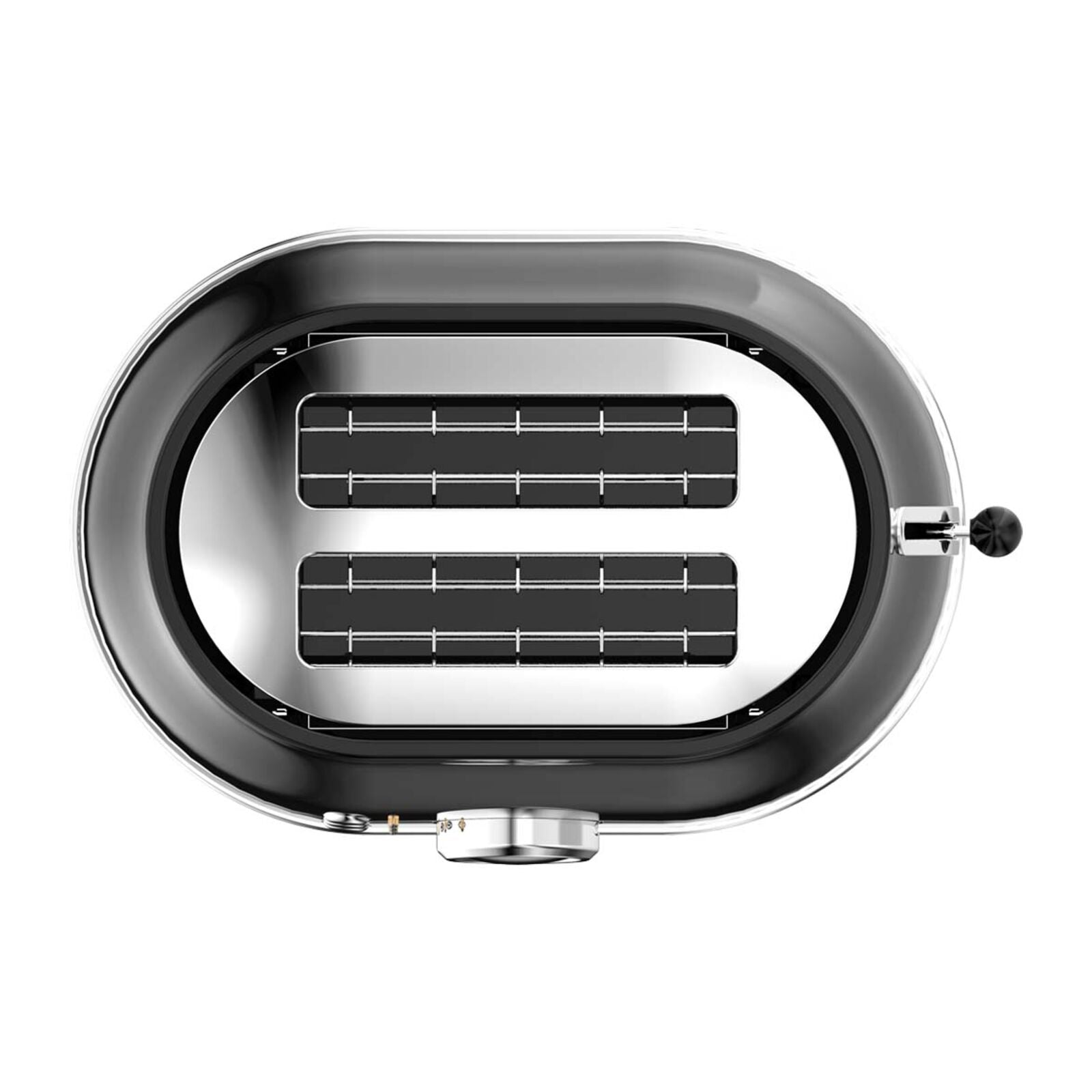 Witt Premium Retro Toaster Black