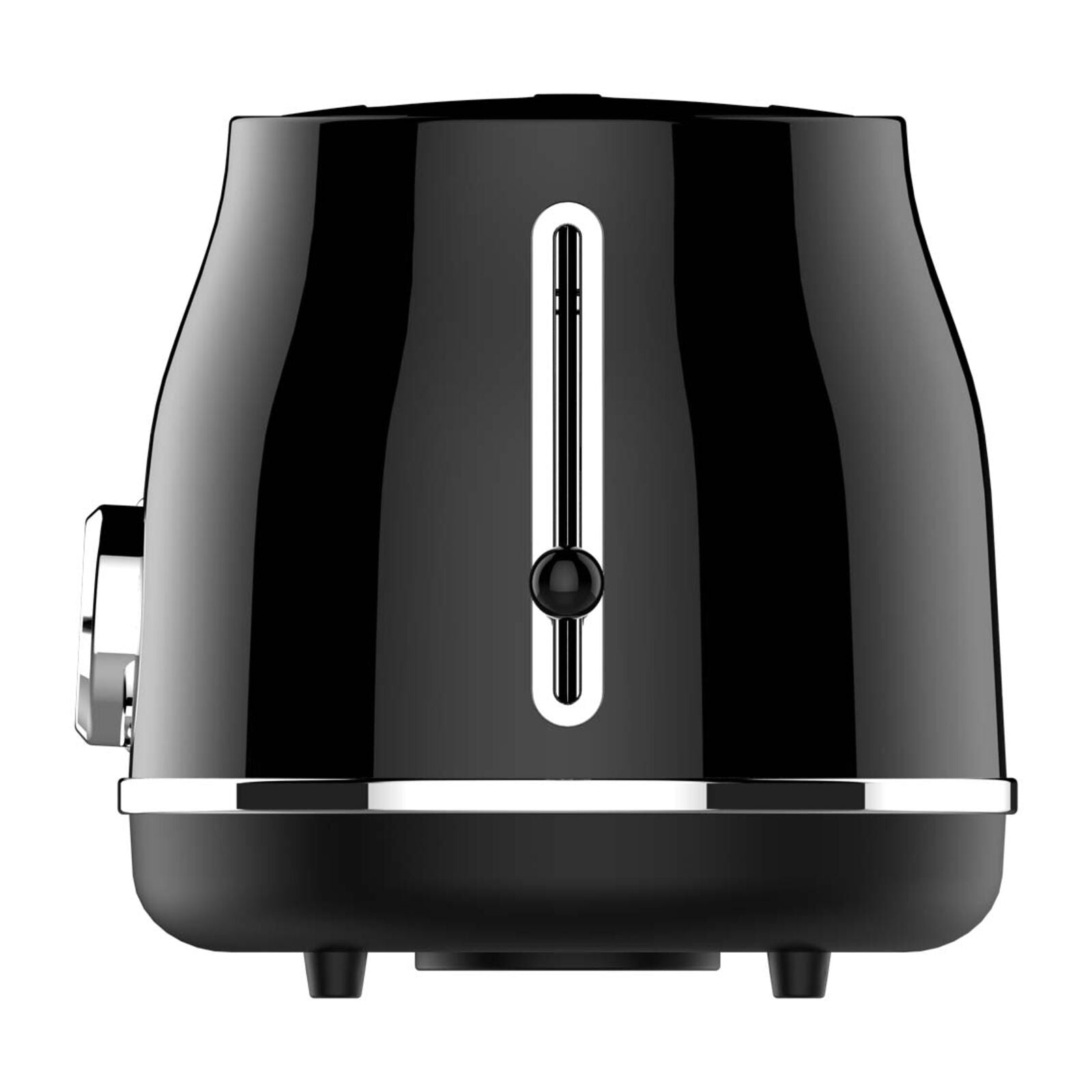 Witt Premium Retro Toaster Black