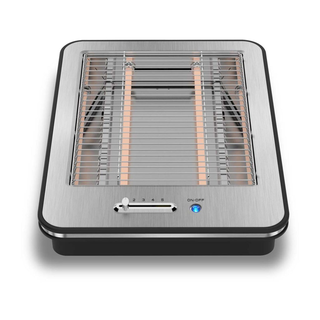 Witt Classic Flat toaster Toaster Brushed Steel
