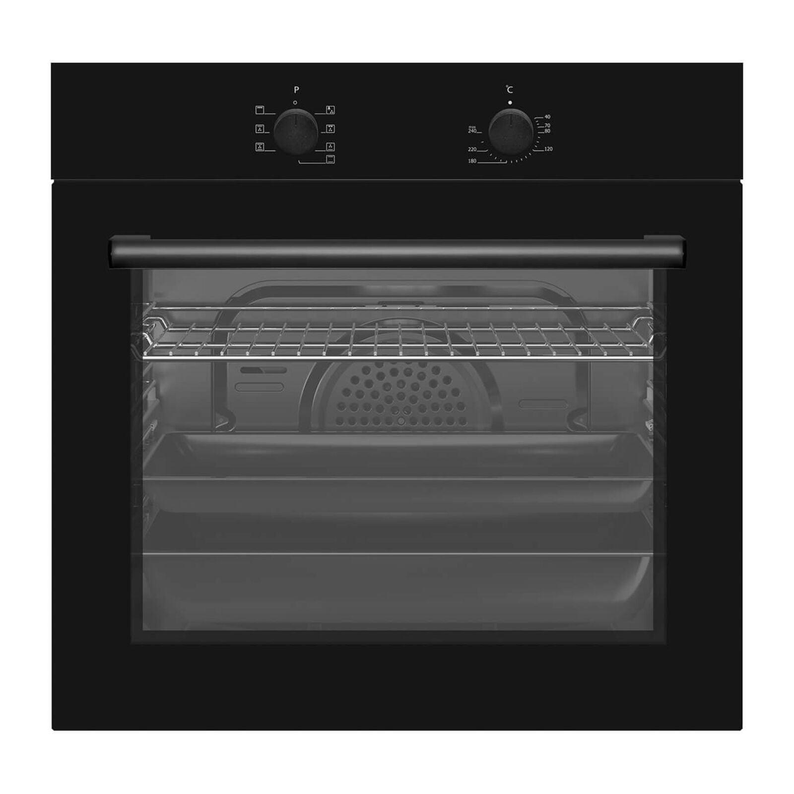Ecotronic EO601B  Built-in oven Black