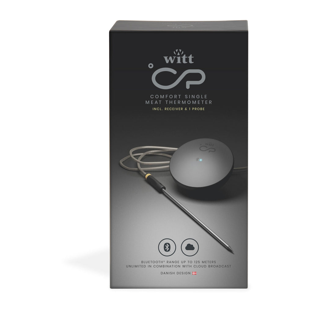 Witt CookPerfect Comfort Single Frying thermometer Black