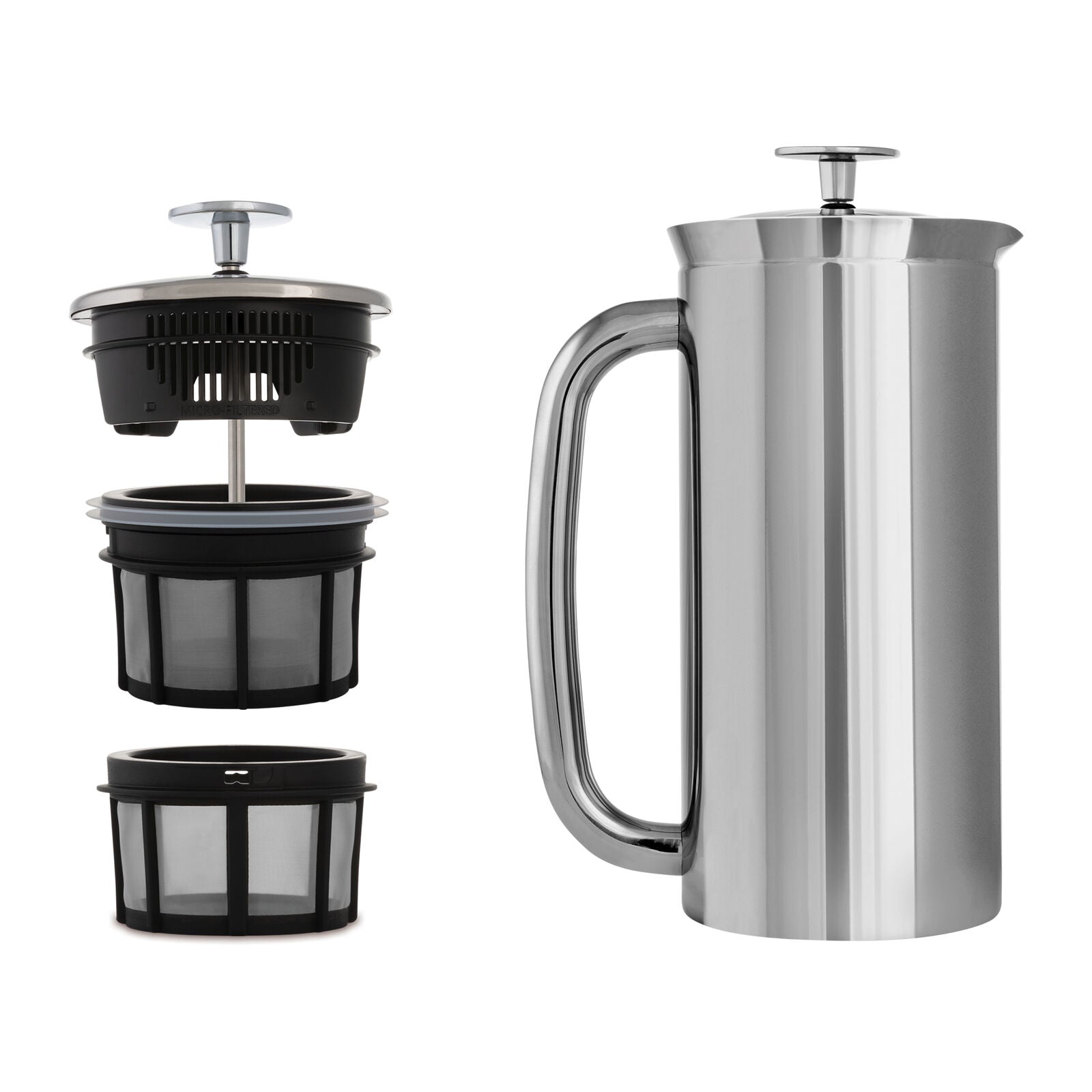 Espro P7 1032C2 French press coffee maker Polished Steel