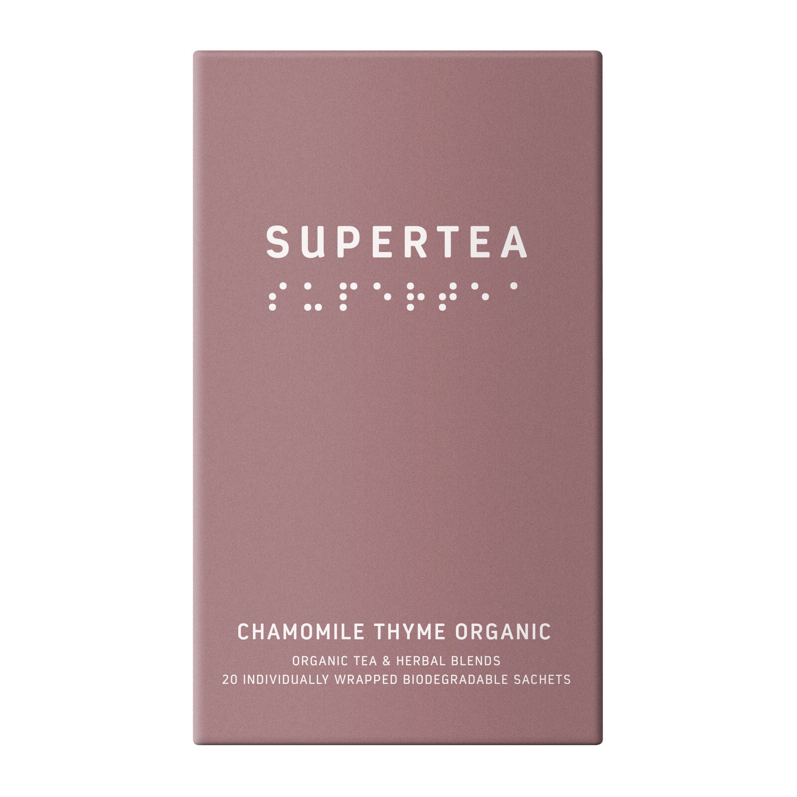 Teministeriet Supertea Chamomile Thyme Organic Tea