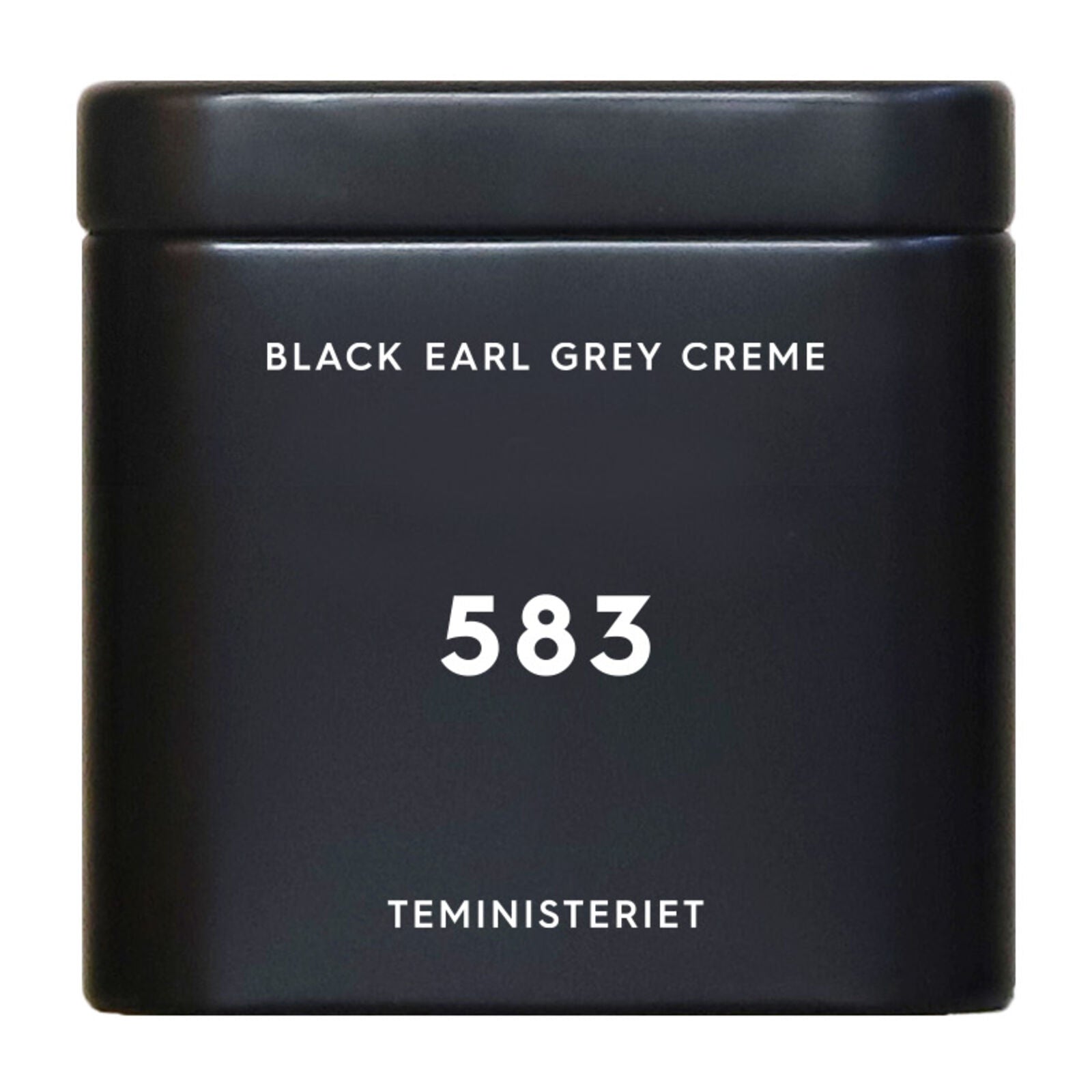 Teministeriet Signature 583 Black Earl Grey Creme Tin - Mini Tea