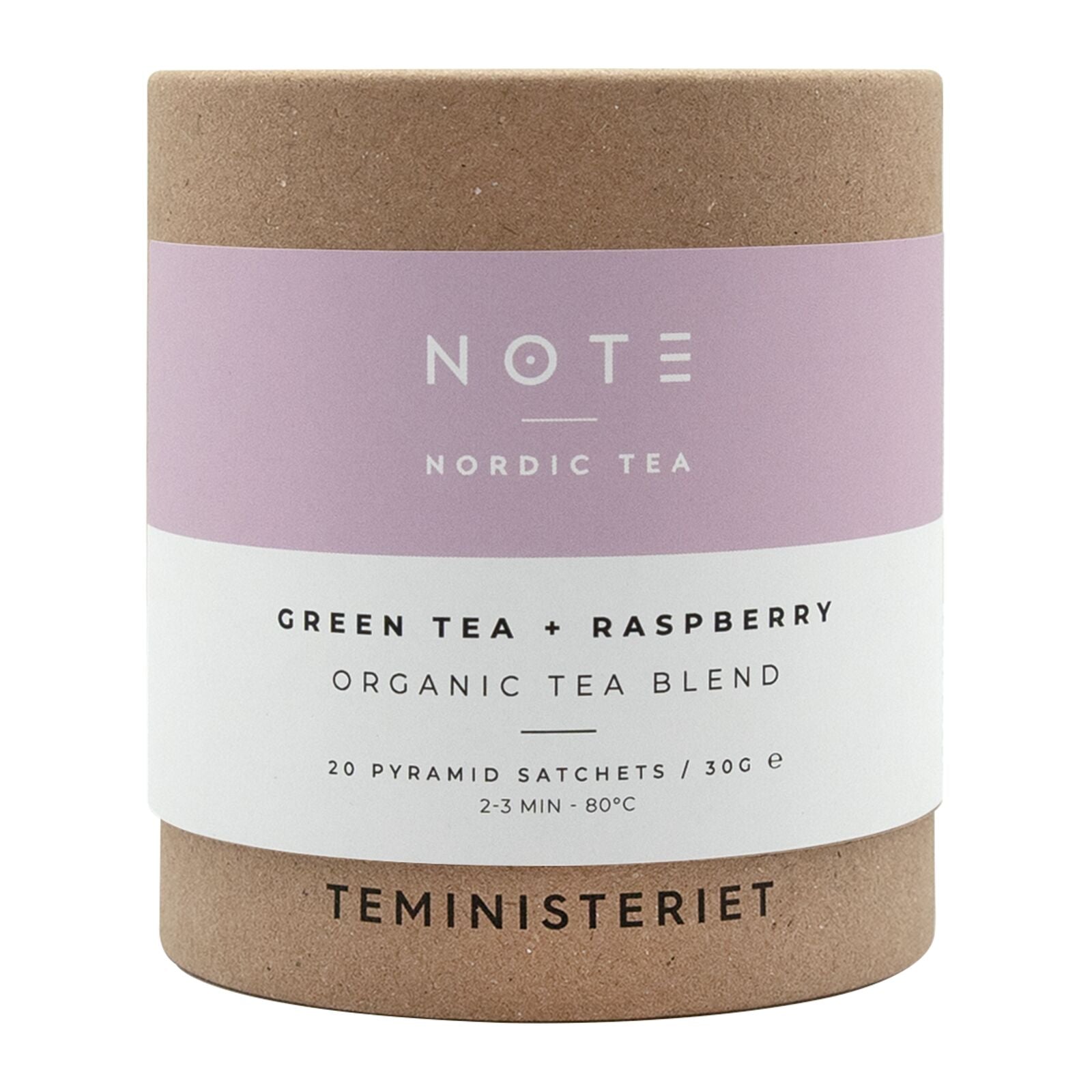 Teministeriet Note Green Tea Rasberry Organic vers 2 Tea