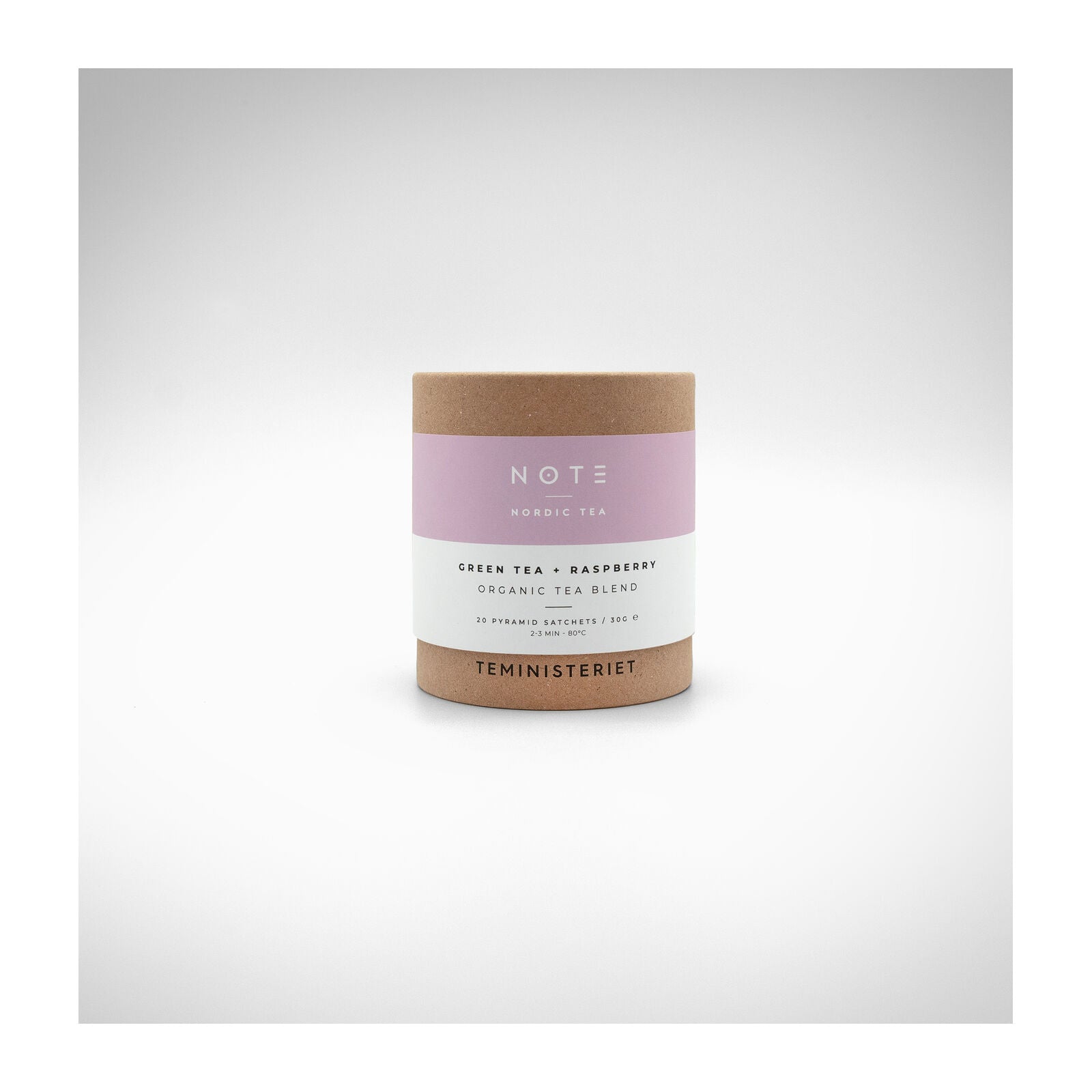Teministeriet Note Green Tea Rasberry Organic vers 2 Tea