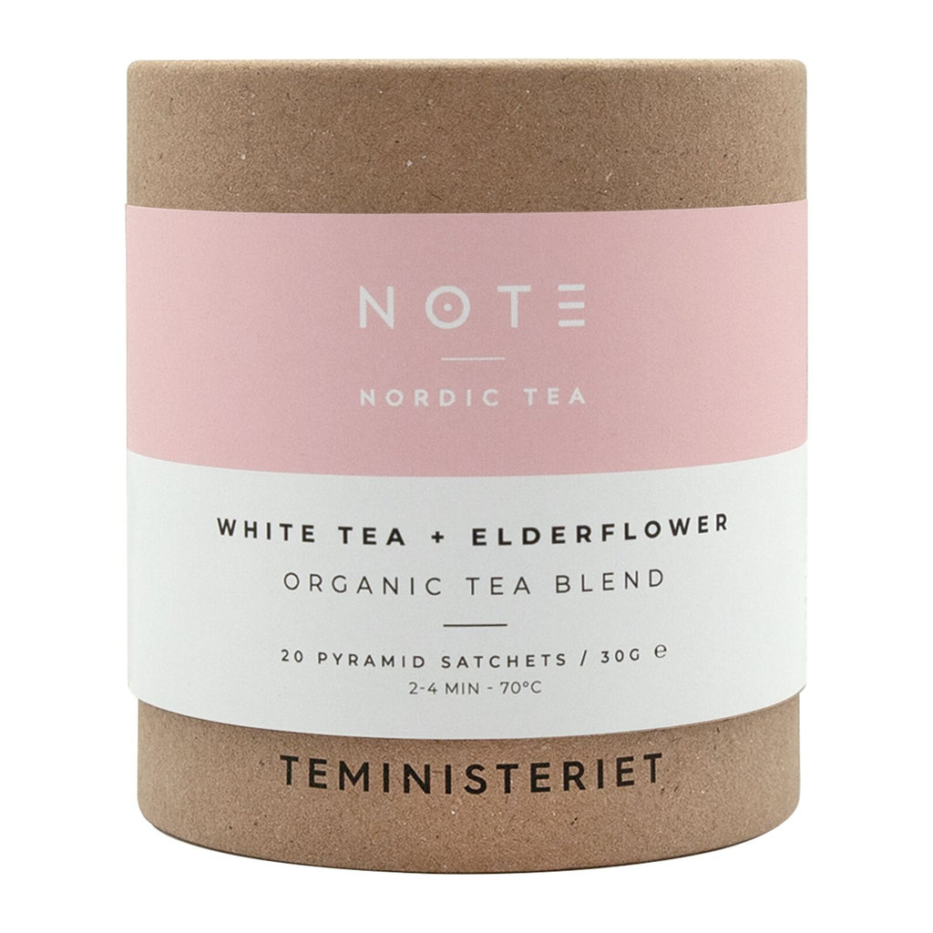 Teministeriet Note White Tea Elderflower Organic vers 2 Tea