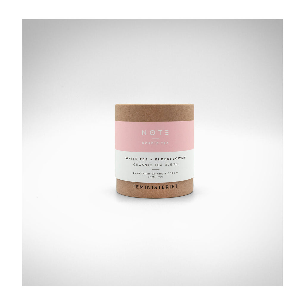 Teministeriet Note White Tea Elderflower Organic vers 2 Tea