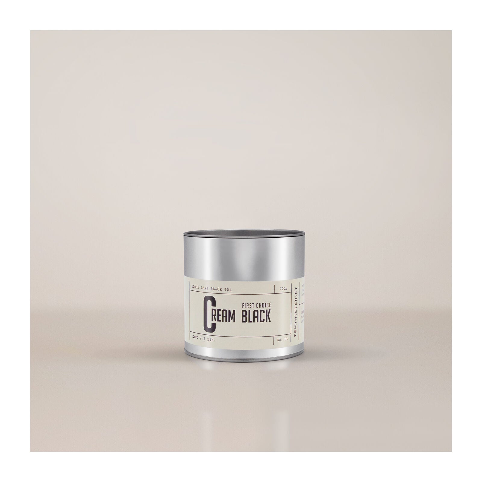Teministeriet First Choice Cream Black No. 1. Tea