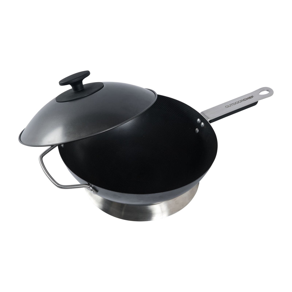 Outdoorchef Barbecue wok Black