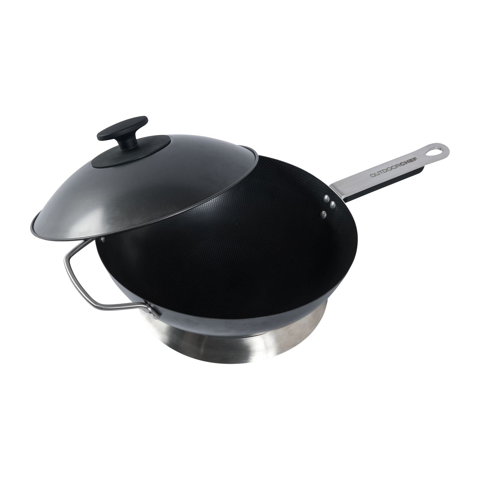 Outdoorchef Barbecue wok Black