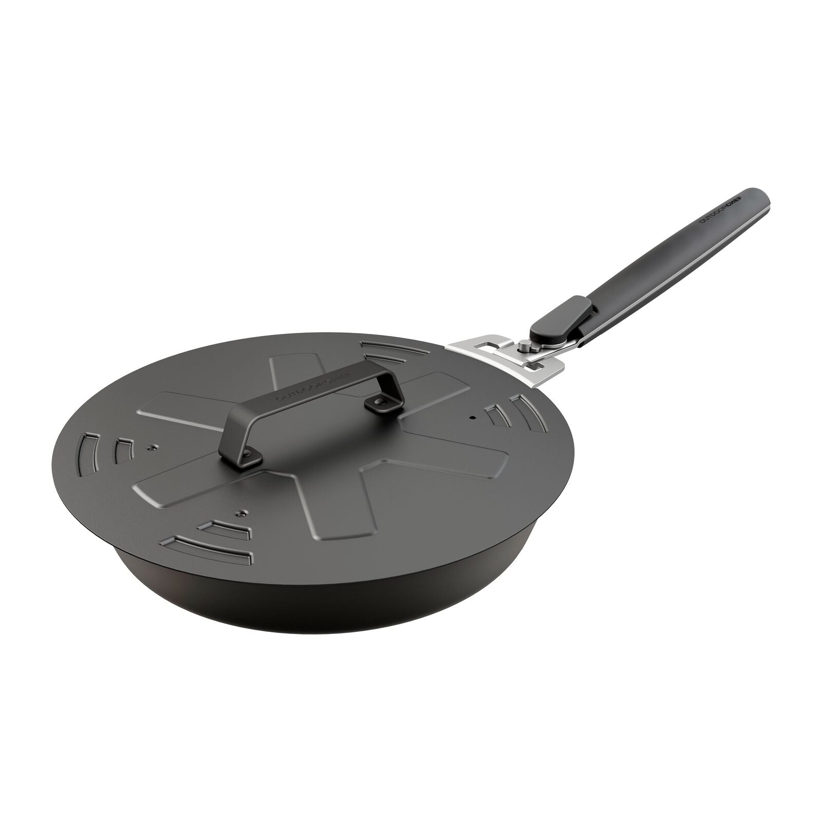 Outdoorchef Carbon Steel Lid 4 In 1 Black