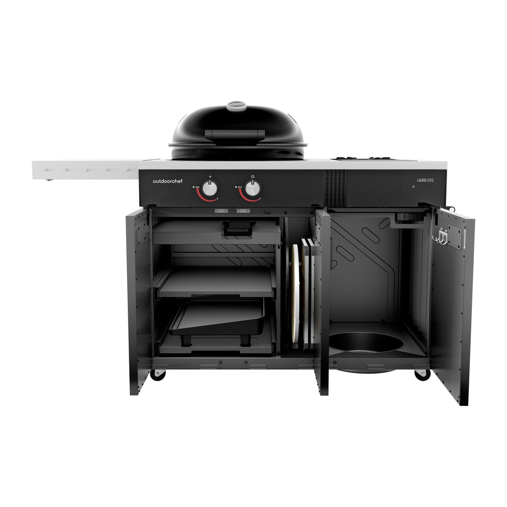 Outdoorchef Lugano 570 G Evo II 30mbar Gas BBQ Black