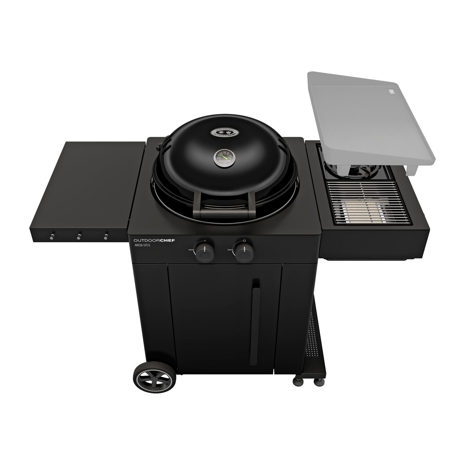 Outdoorchef Arosa 570 G Evo plus black 30mbar Gas BBQ Black
