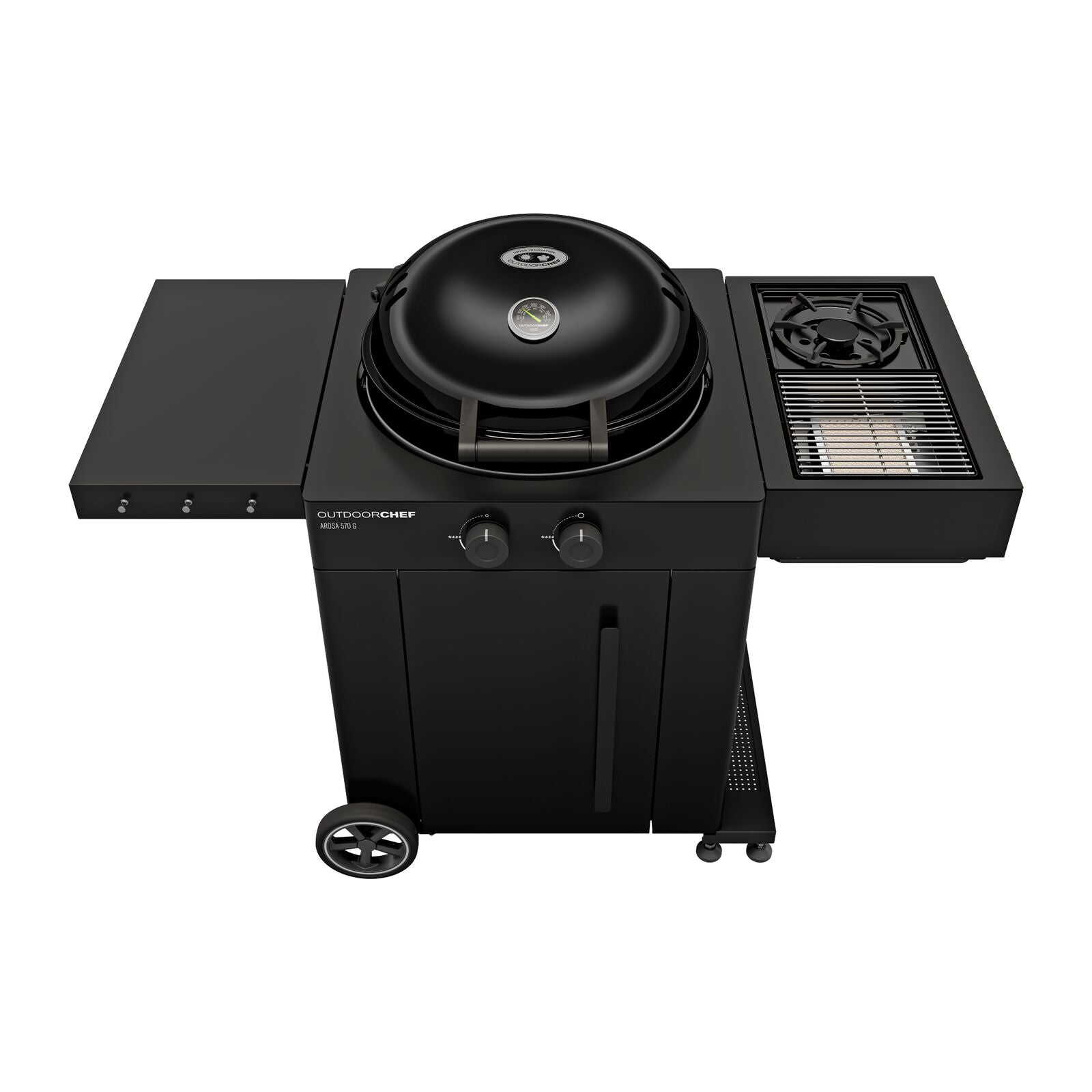 Outdoorchef Arosa 570 G Evo plus black 30mbar Gas BBQ Black