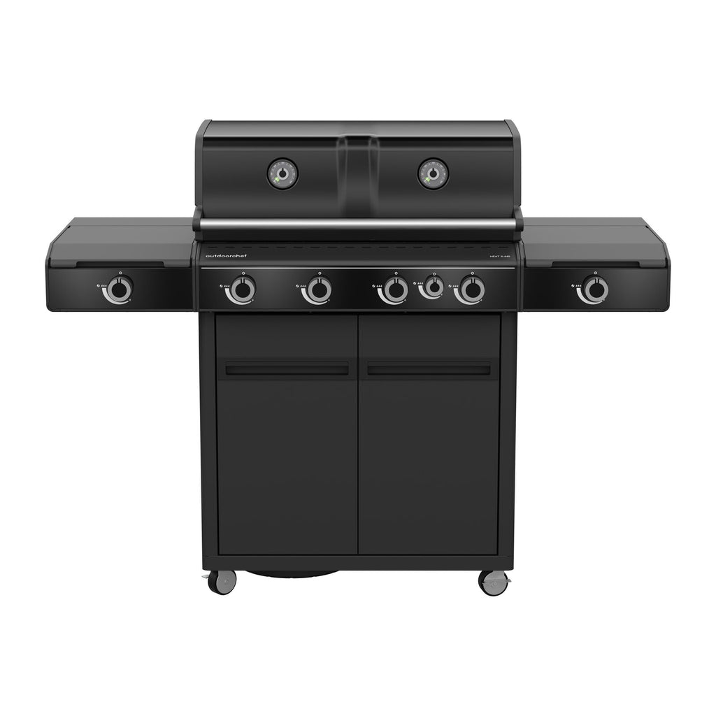 Outdoorchef BBQ station heat X-445 30mbar Gas BBQ Black