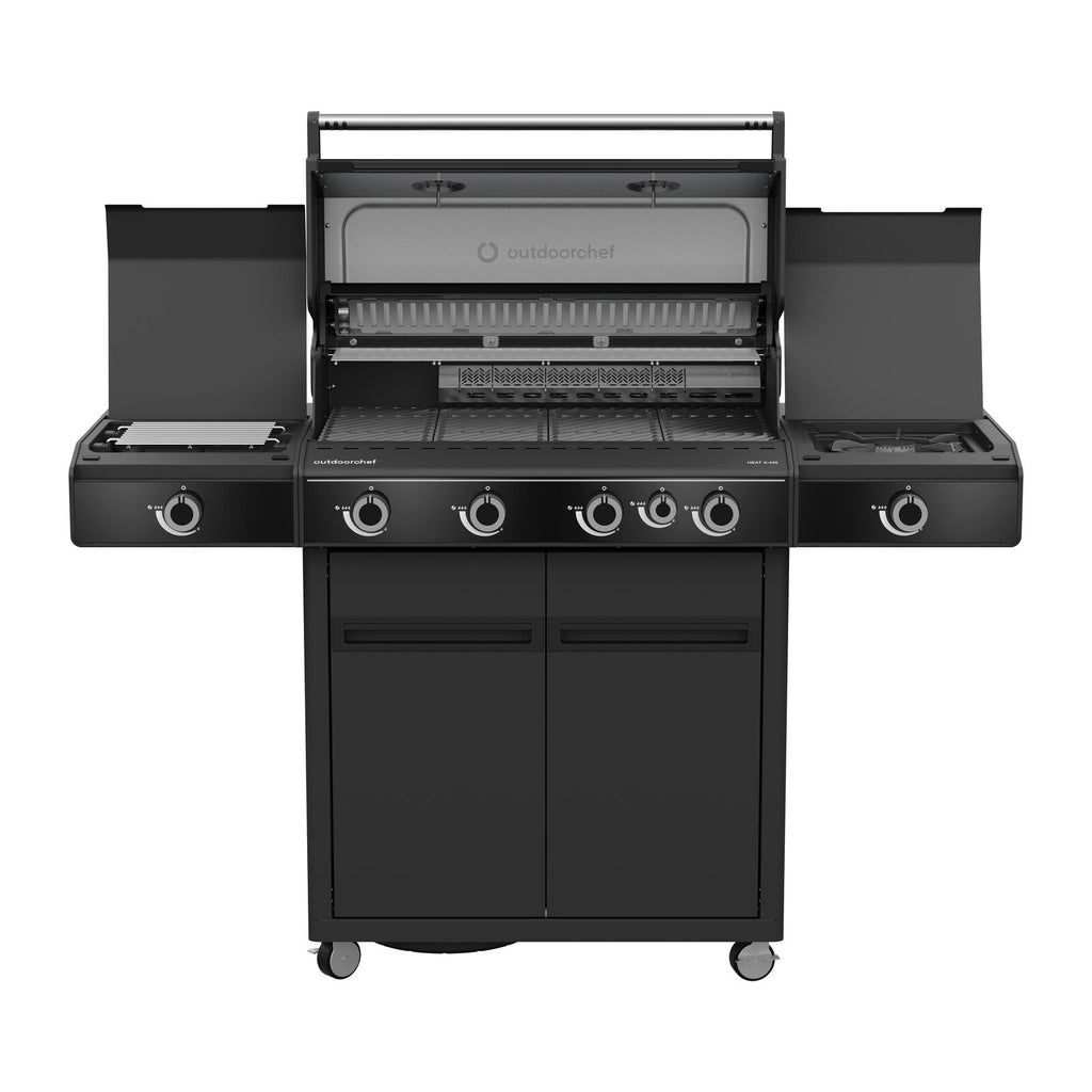 Outdoorchef BBQ station heat X-445 30mbar Gas BBQ Black