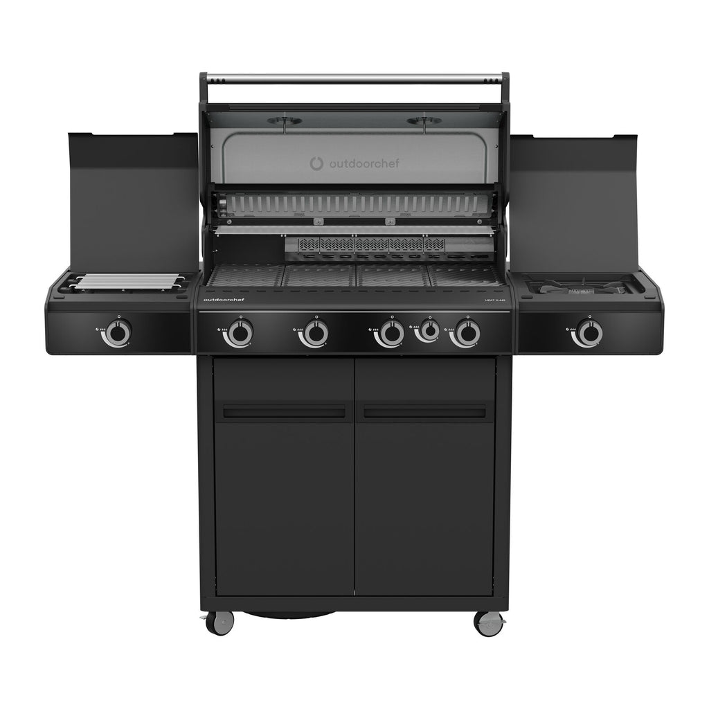 Outdoorchef BBQ station heat X-445 30mbar Gas BBQ Black