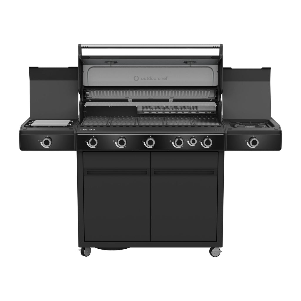 Outdoorchef BBQ station heat X-545 30mbar Gas BBQ Black