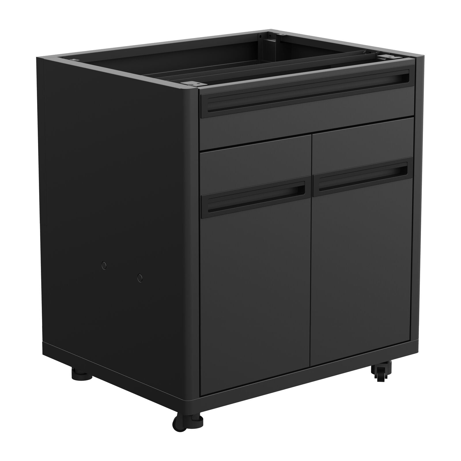 Outdoorchef Cabinet Heat 2 Doors / 1 Drawers Module Black