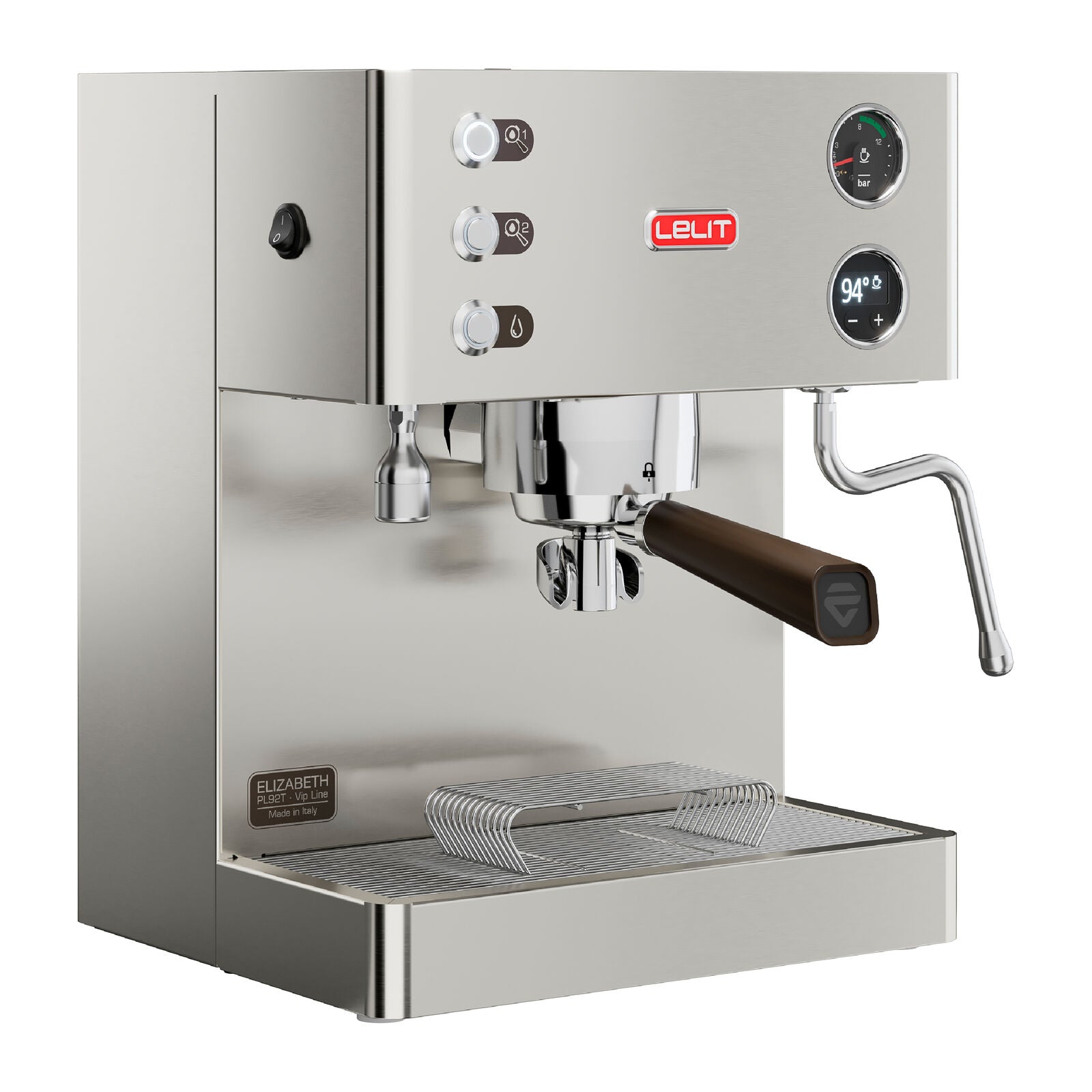 Lelit Elizabeth Espresso machine Brushed Stainless Steel