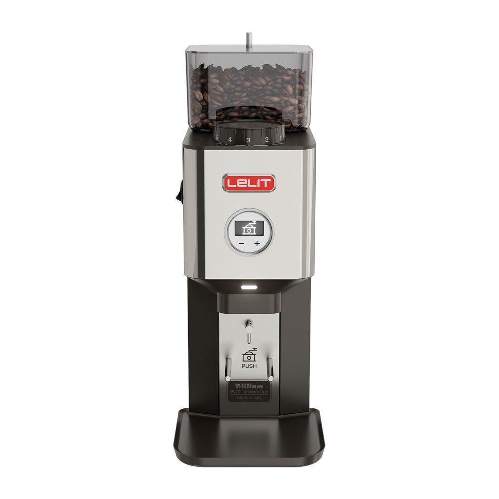 Lelit William - PL72-P Coffee grinder Brushed Stainless Steel