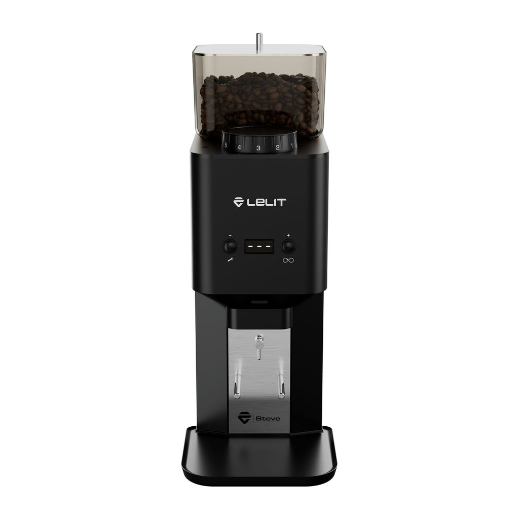 Lelit Steve Flat BURR BLK TYPE Q Coffee grinder Black