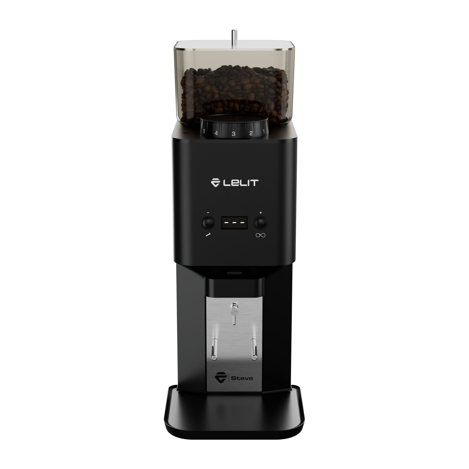 Lelit Steve Flat BURR BLK TYPE Q Coffee grinder Black