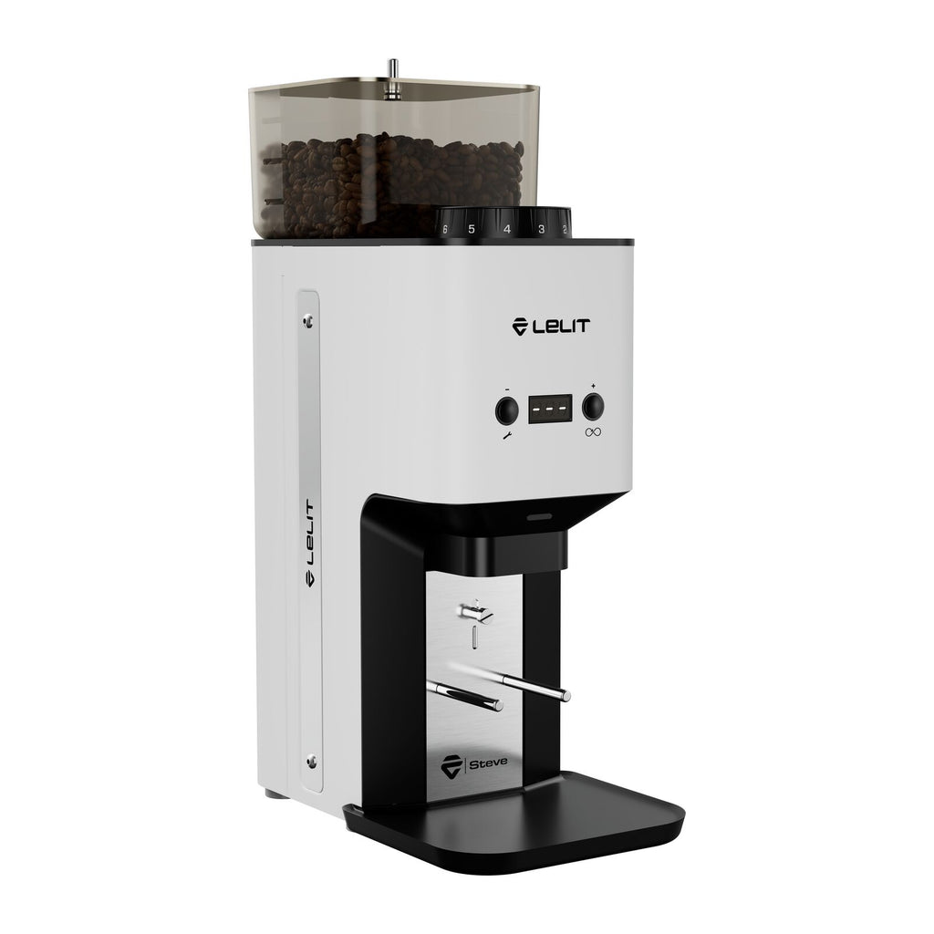 Lelit Steve Flat BURR WHT Type Q Coffee grinder White