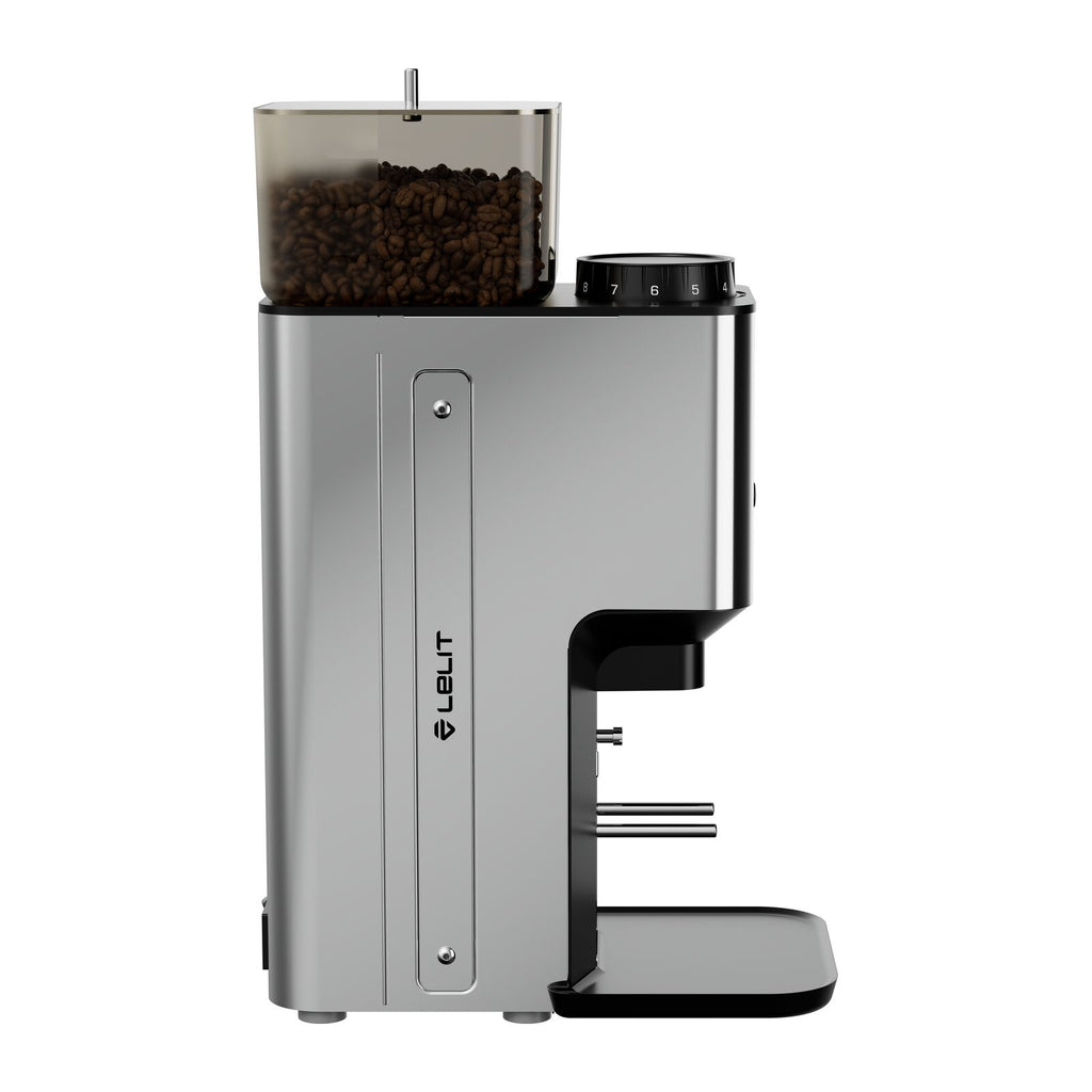 Lelit Steve Flat BURR PSS Type Q Coffee grinder Polished Steel
