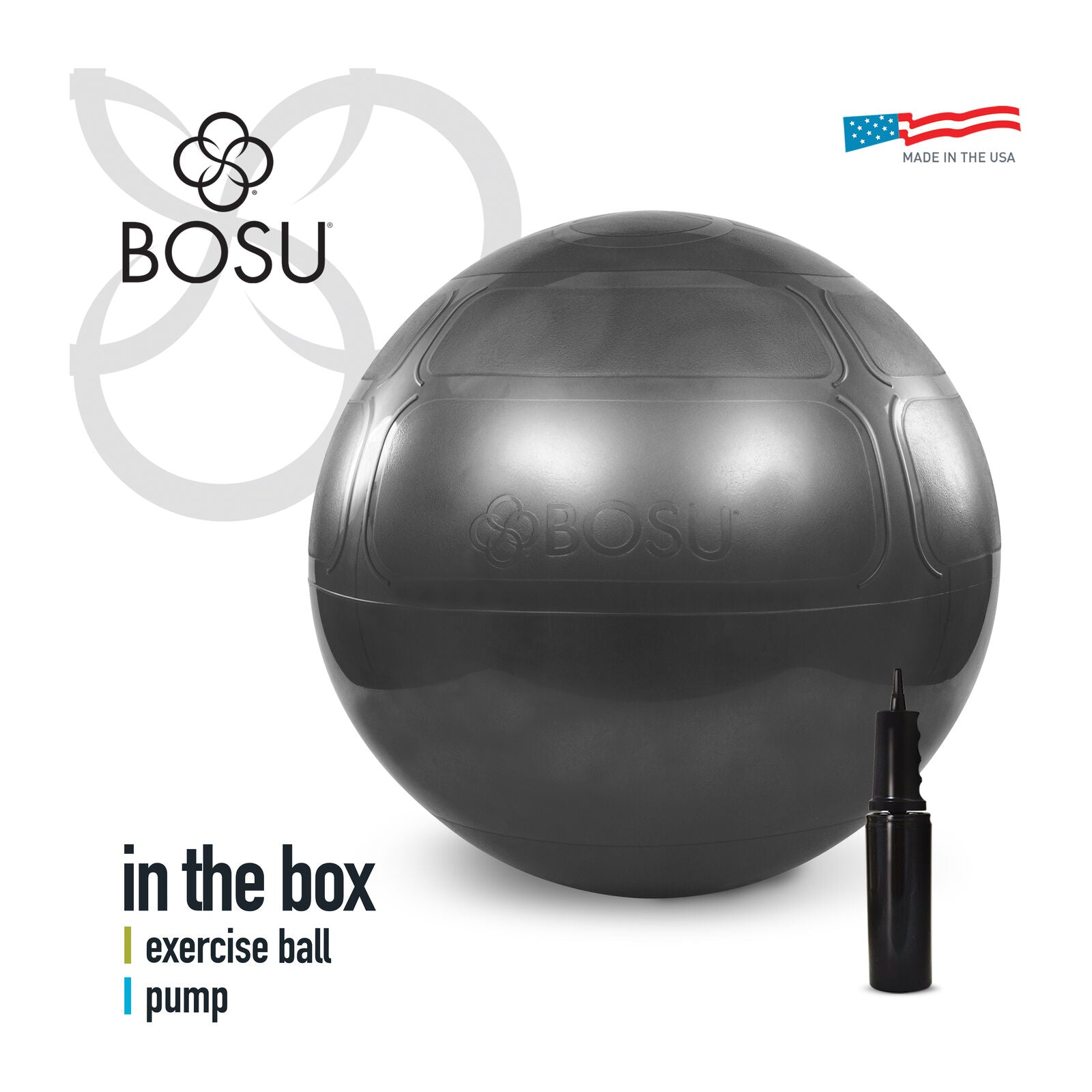 BOSU Exercise Ball 65 cm Fitness ball Grey
