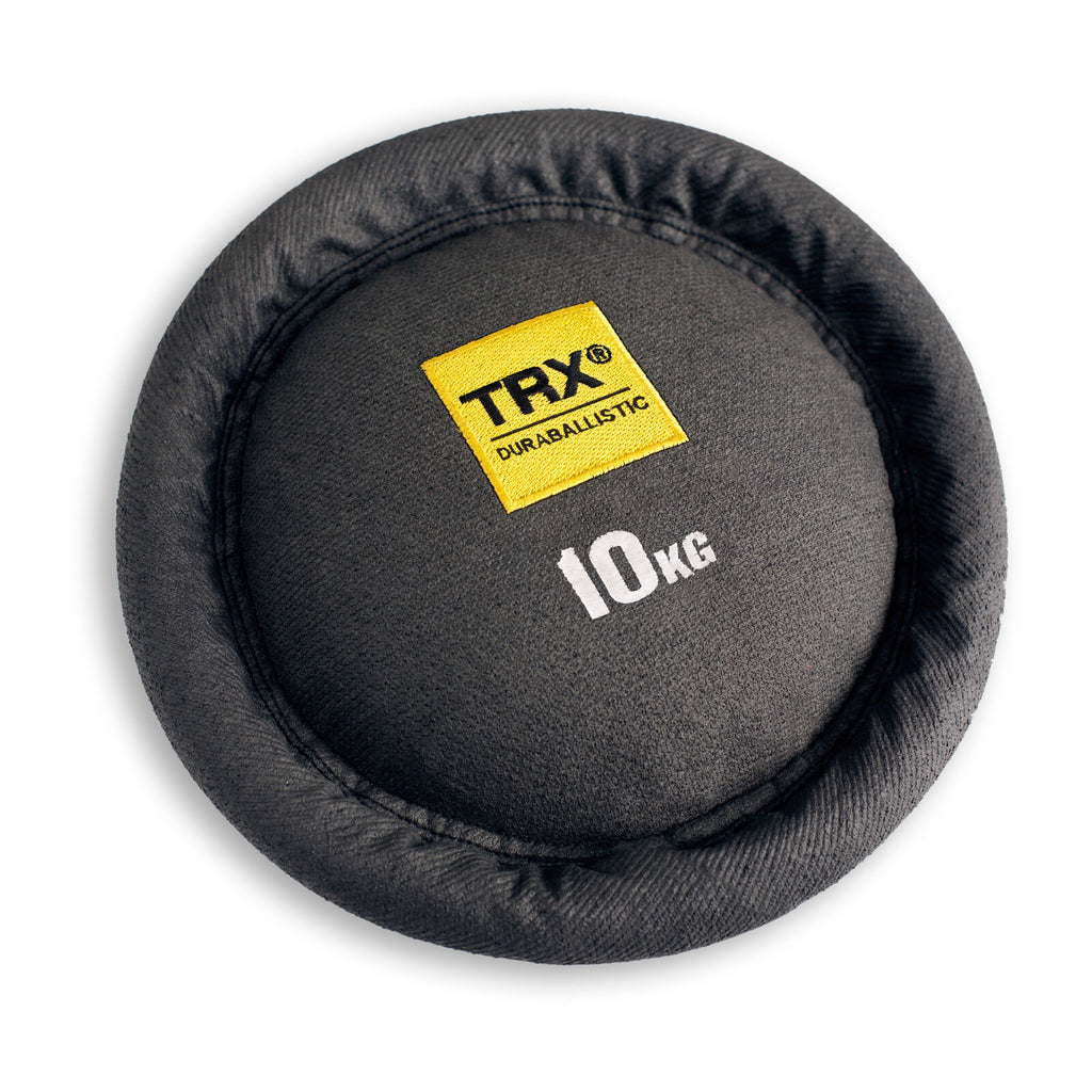 TRX Sand Disc, Duraballistic 10 kg Sandbag and Powerbag Black