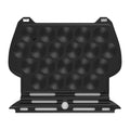 NomadiQ Dutch Pancake Grill Plate Black