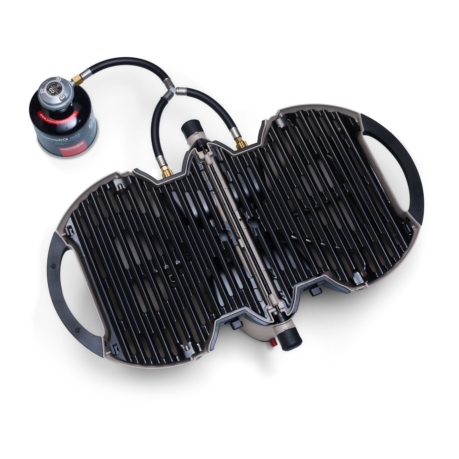 NomadiQ Transportable BBQ 3.0 Gas BBQ Urban Grey
