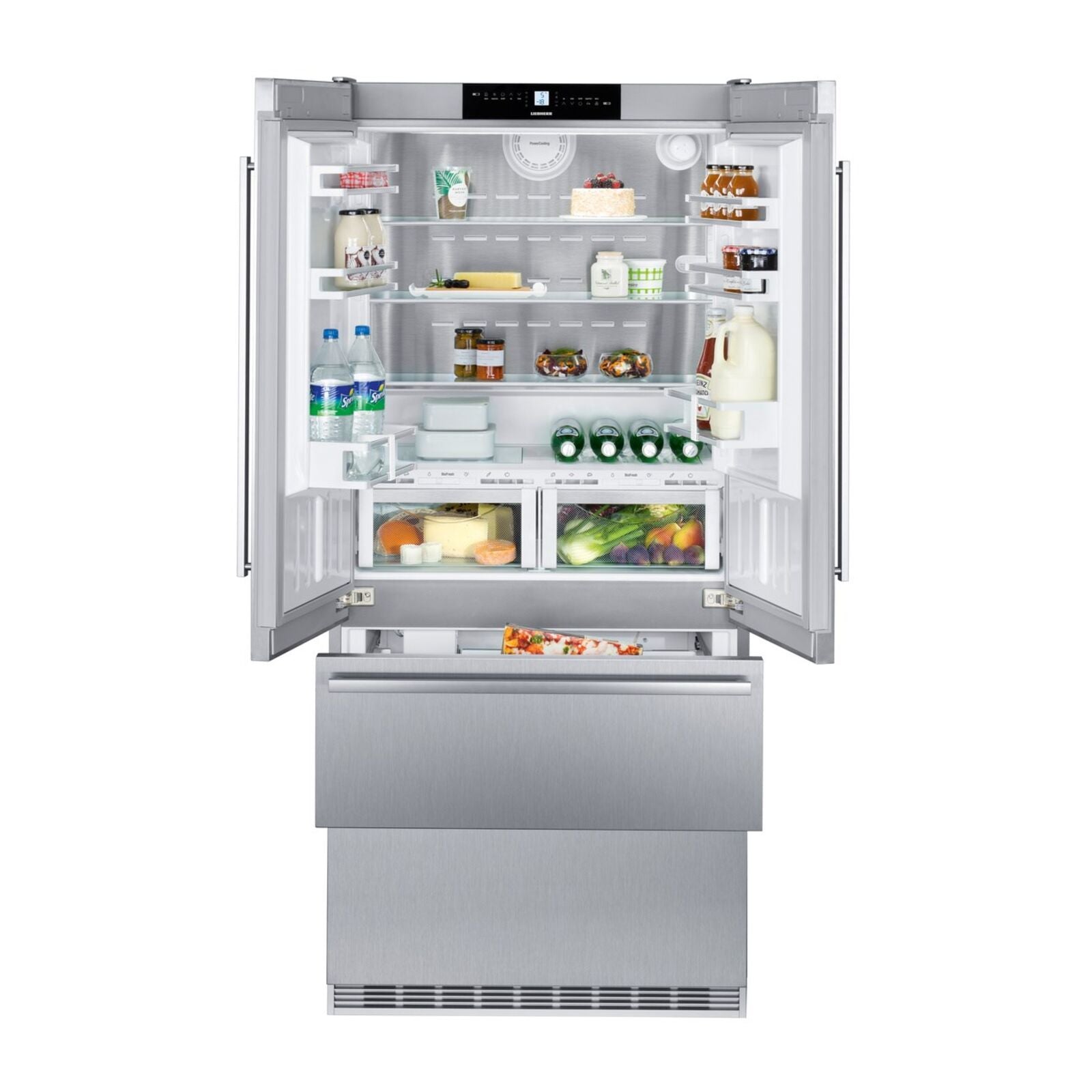 Liebherr CBNes 6256-25 001 Fridge/freezer Stainless Steel