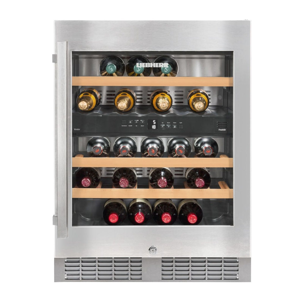 Liebherr Vinidor UWTes 1672-22 001 Tabletop wine cabinet Stainless steel