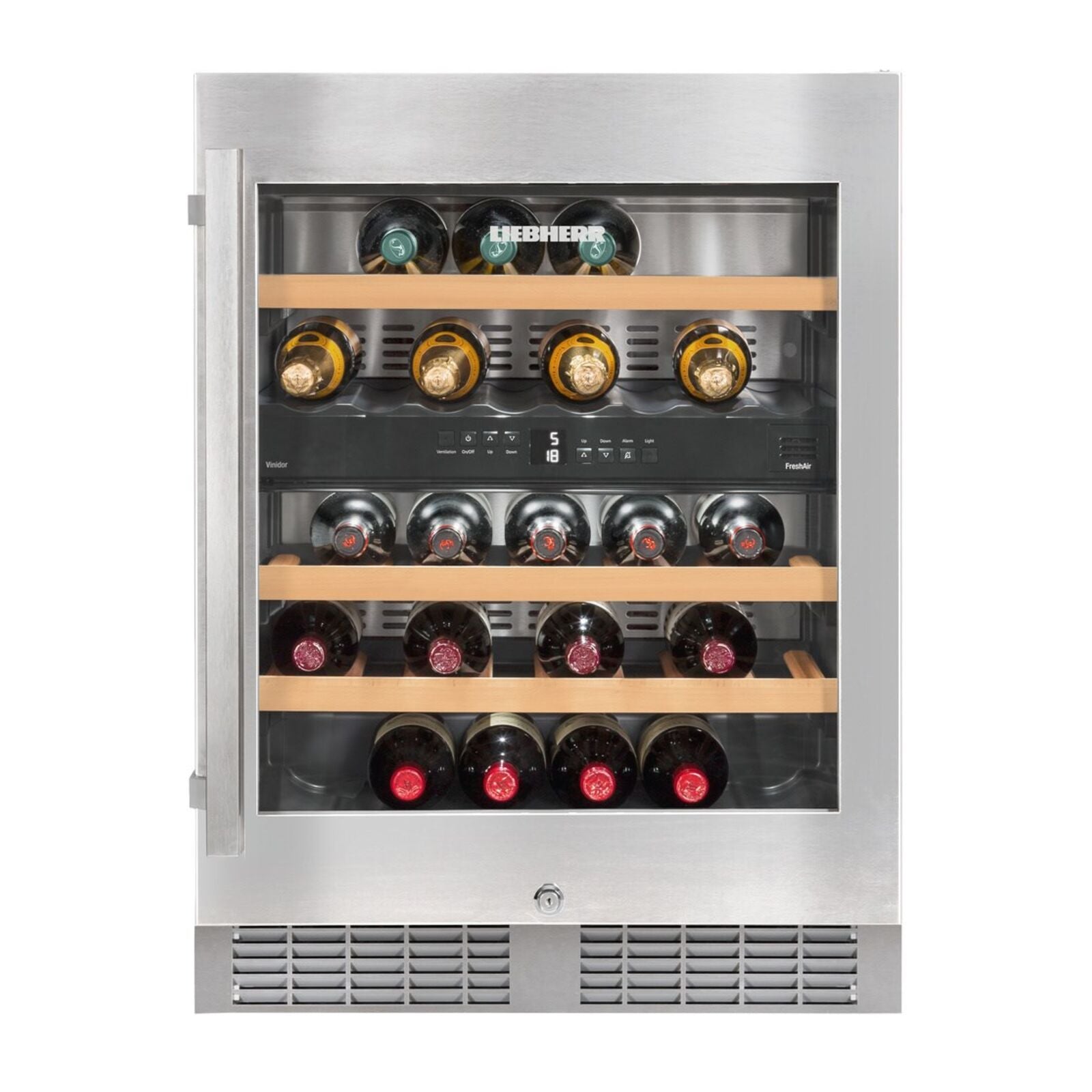 Liebherr Vinidor UWTes 1672-22 001 Tabletop wine cabinet Stainless steel