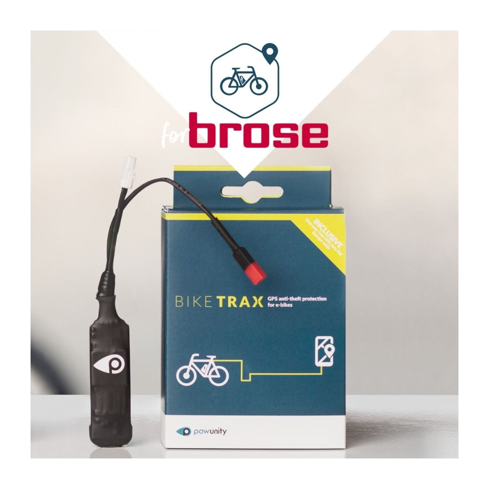 Powunity BikeTrax Brose Universal  Black