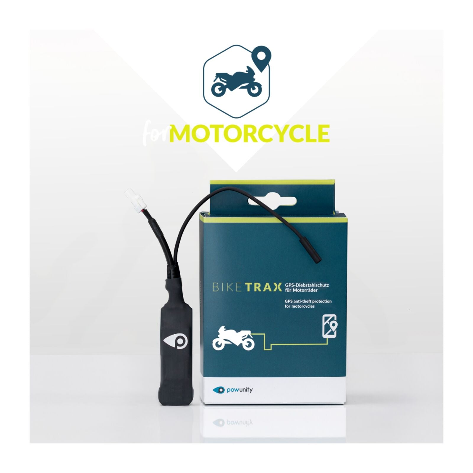 Powunity BikeTrax 4G Motor Bike  Black