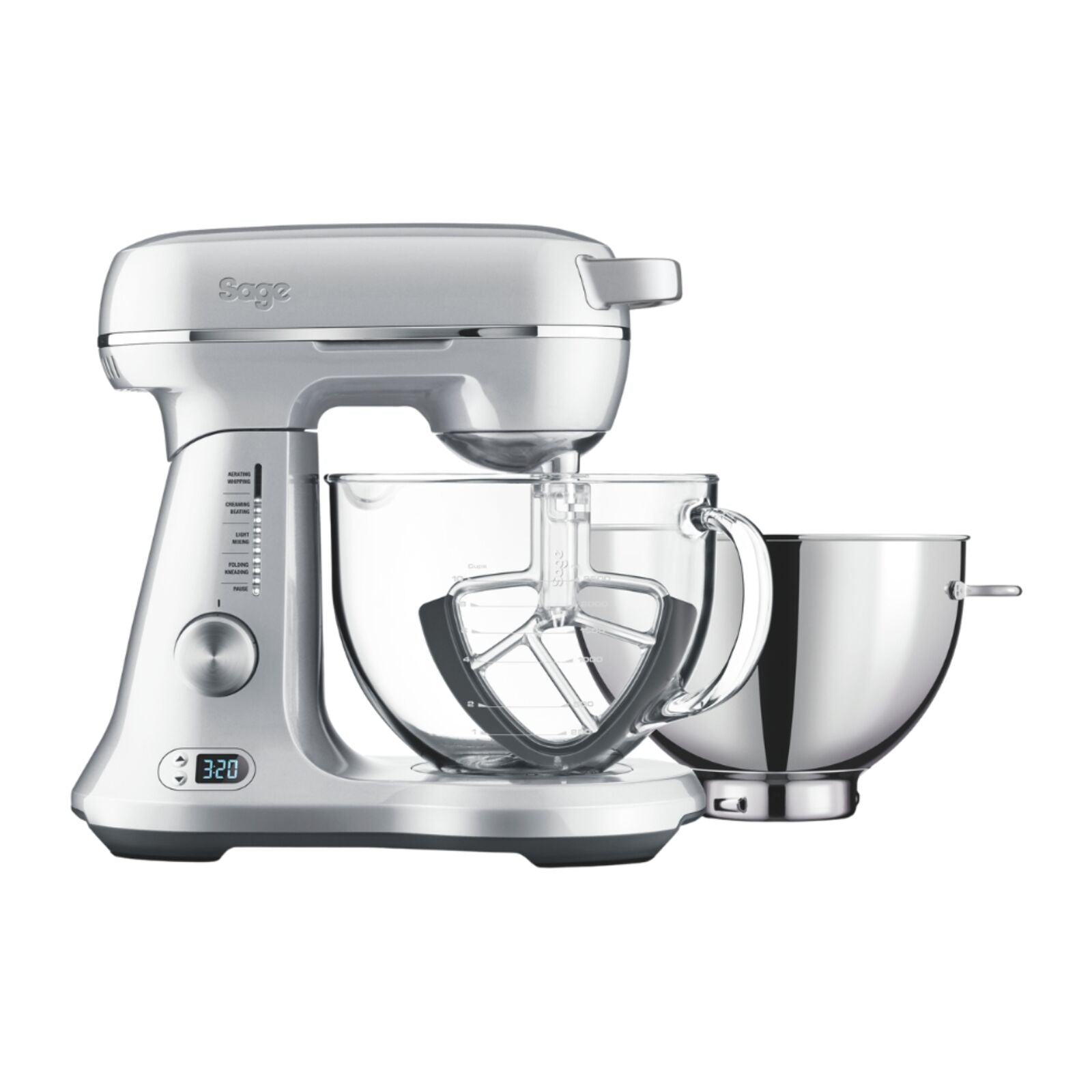Sage SEM825BAL Kitchen Machine Stand mixer Brushed steel