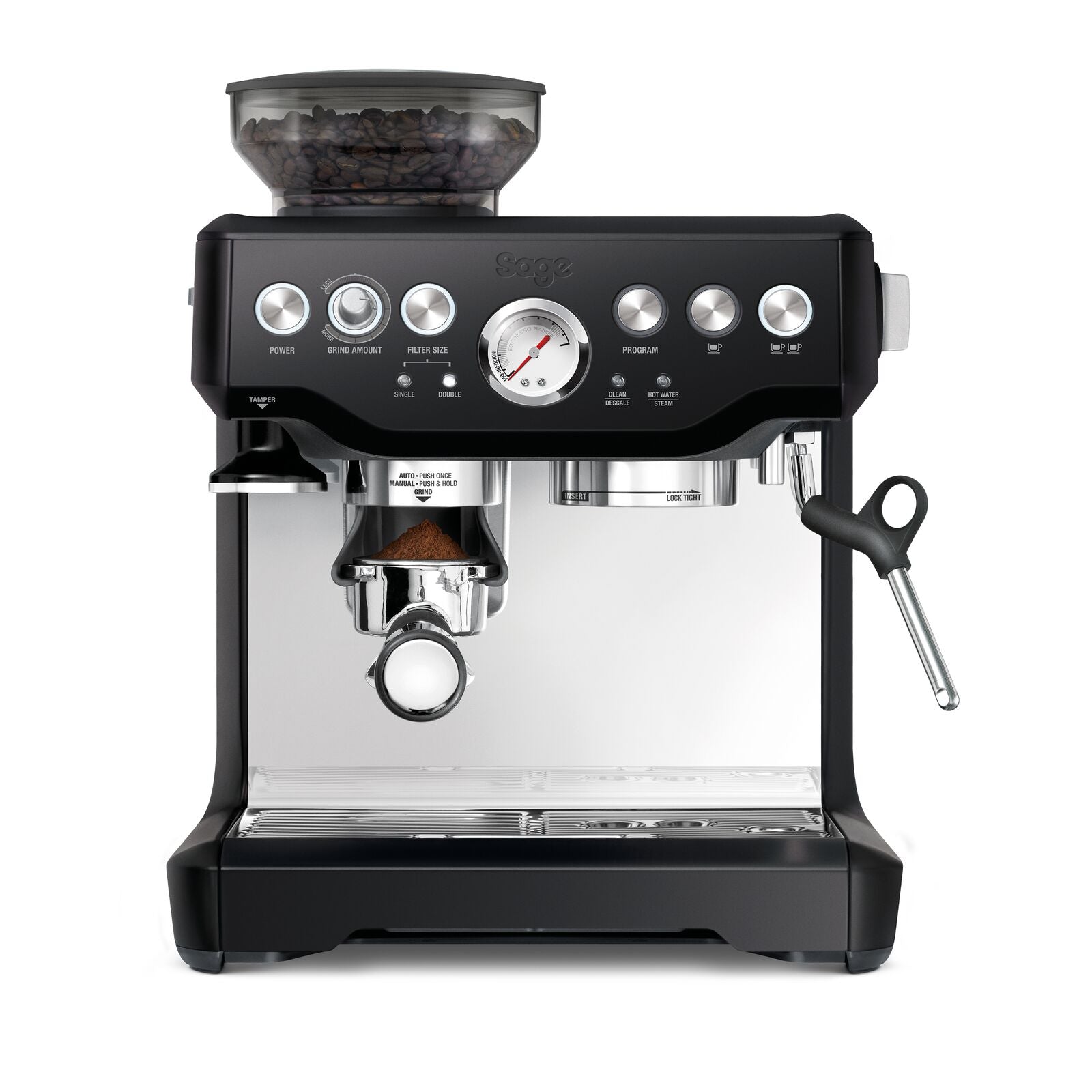 Sage SES875BTR Barista Express Espresso machine Black Truffle
