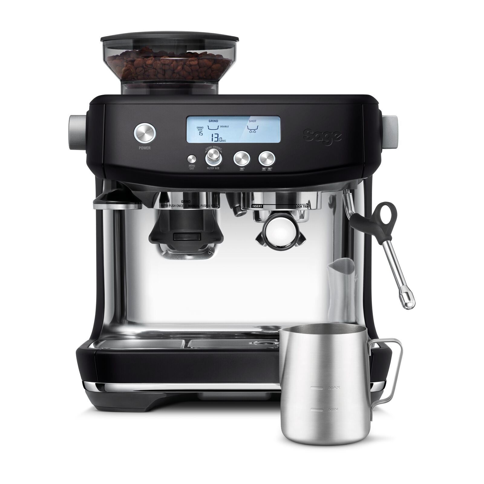 Sage SES878BTR Espresso machine Black Truffle
