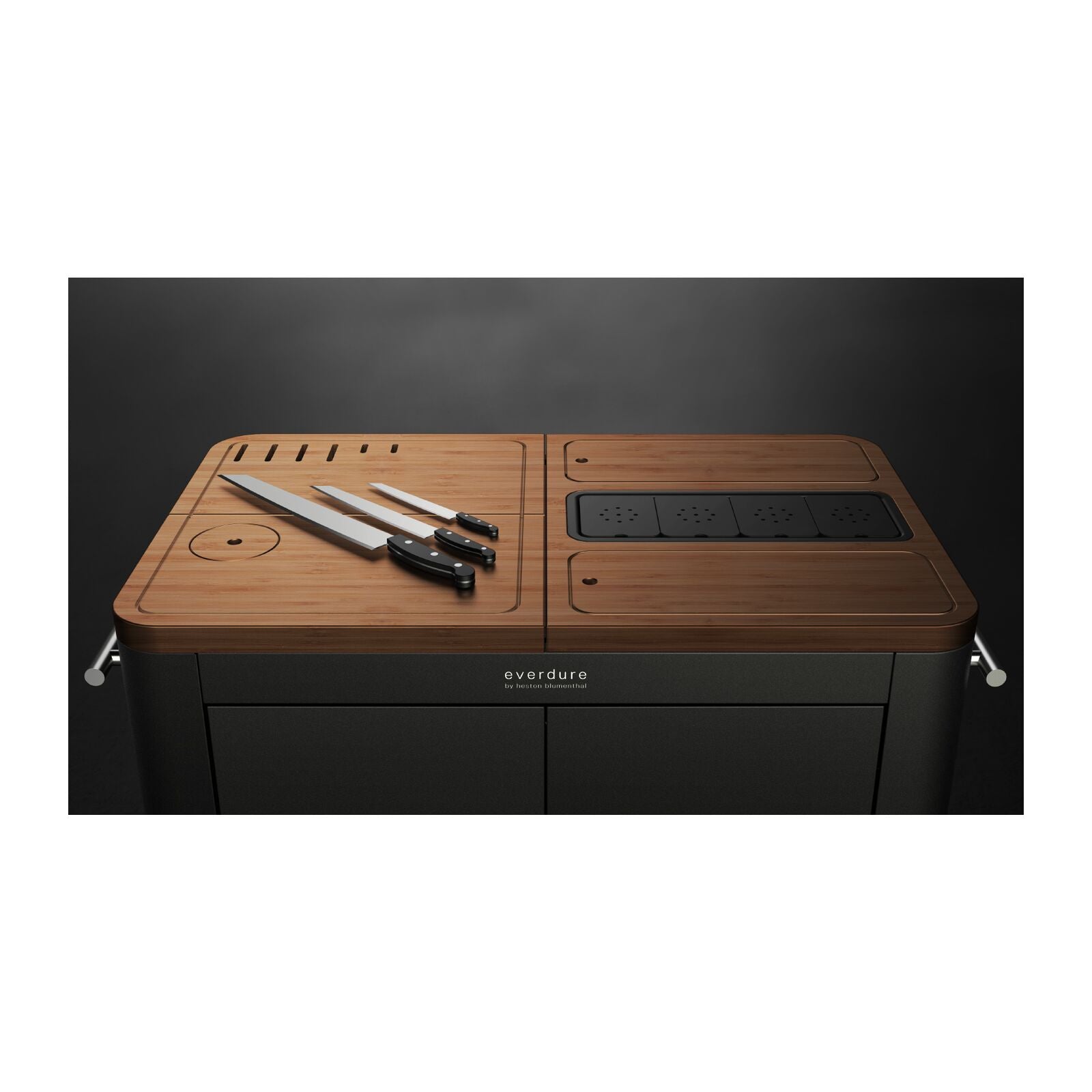Everdure Prep Kitchen Charcoal BBQ Graphite