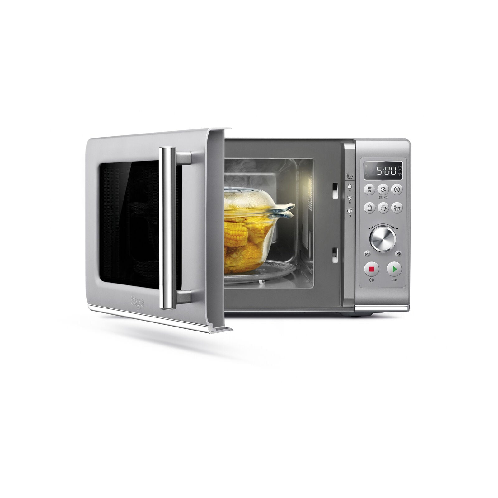 Sage SMO650SIL Microwave Oven Microwave and combioven Silver