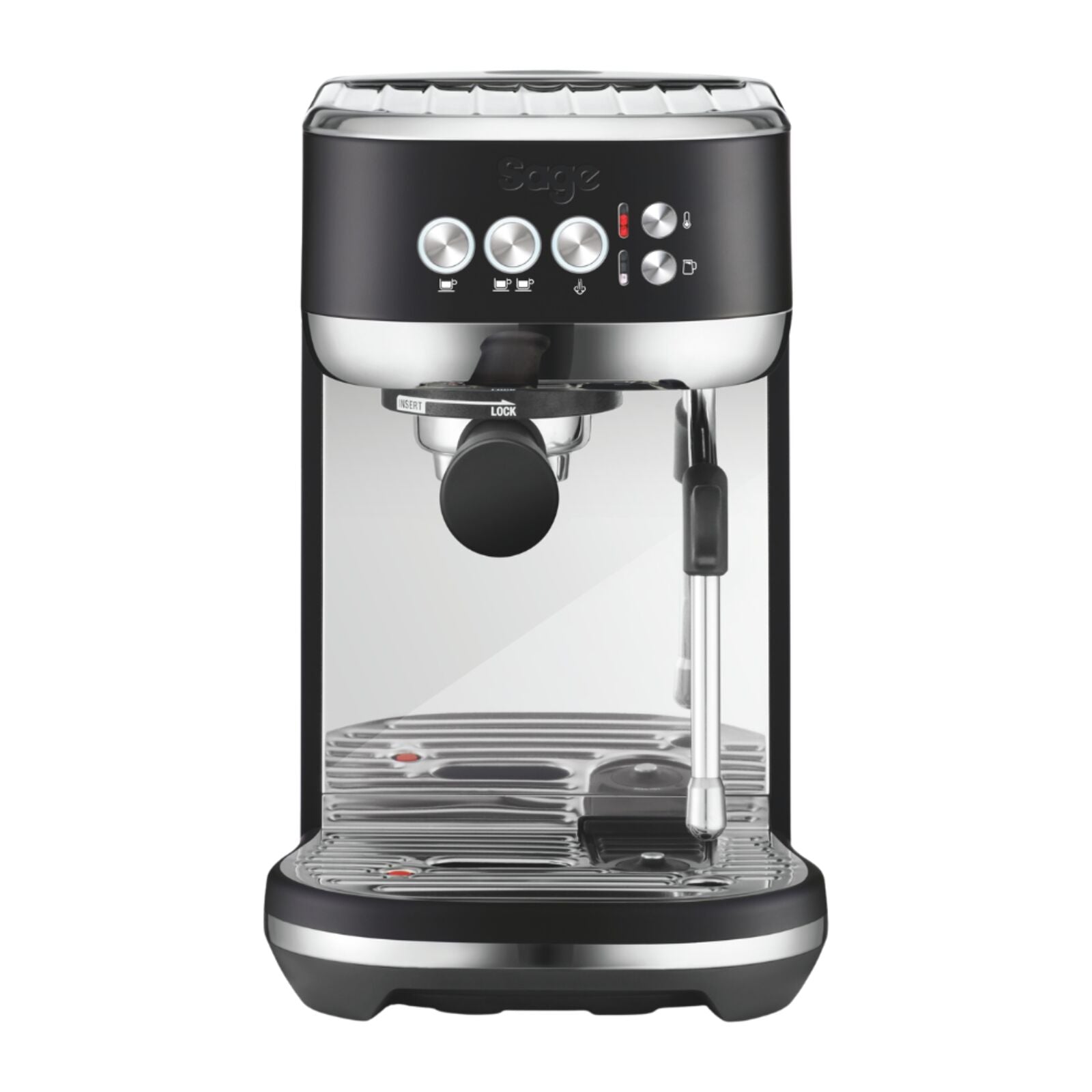Sage SES500BST Espresso machine Black steel