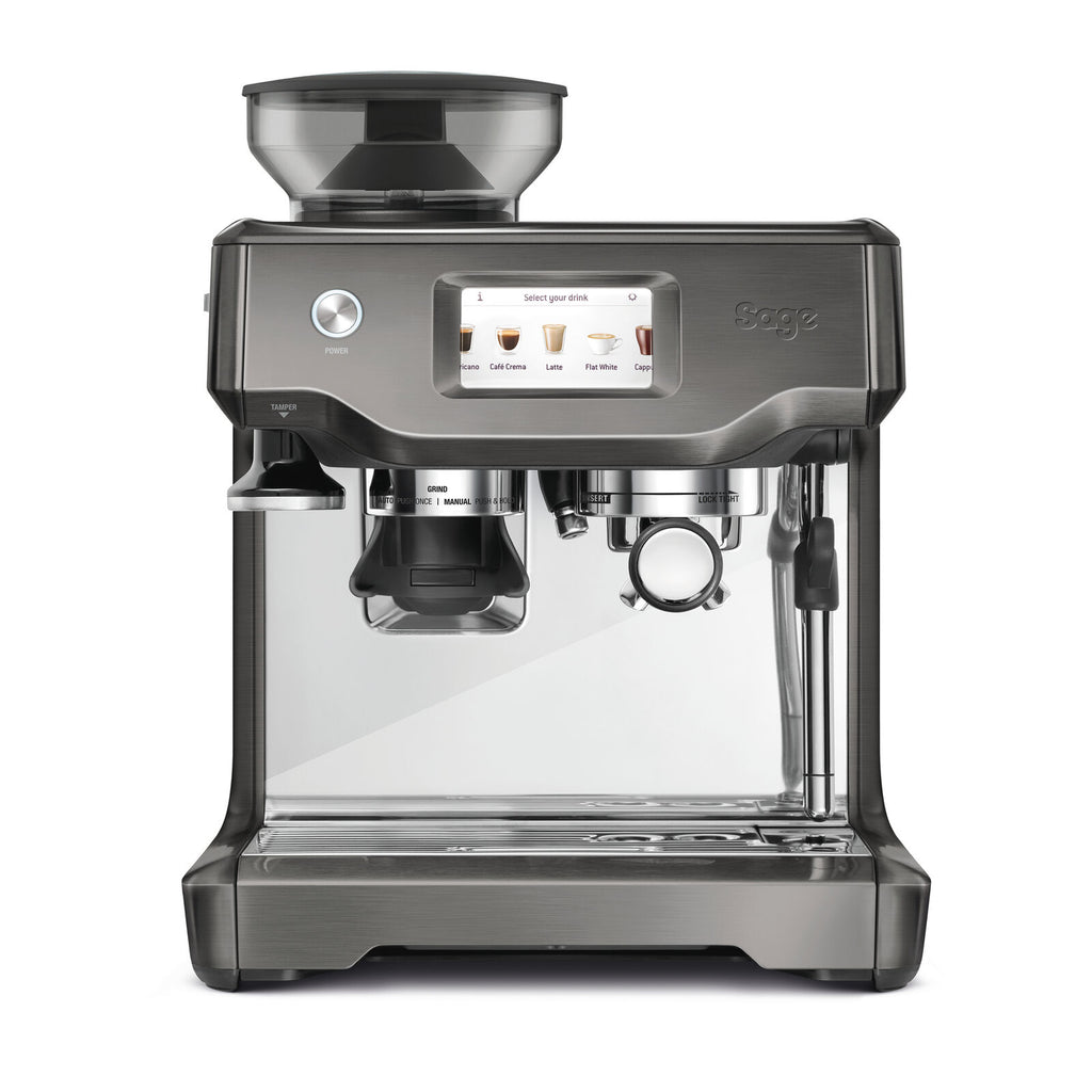 Sage SES880BST Espresso machine Black steel